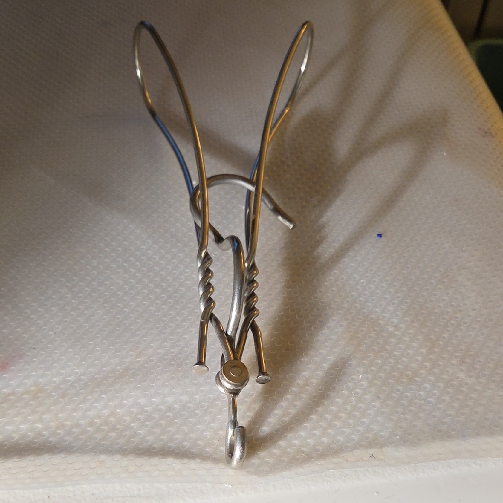 AVAILABLE- Antique Very Rare Collapsible Travel Hanger From Early 1900's.